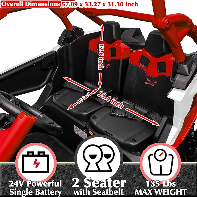 CAN AM PARA NIÑOS ORIGINAL 48V